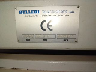 Fresadora Bulleri Beta 6
