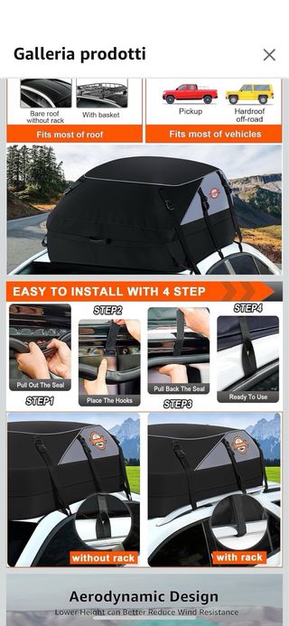 Portapacchi auto SALINOVO