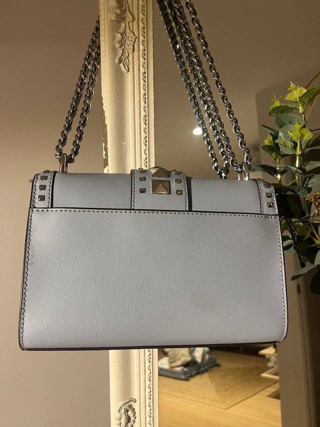 Bolso Michael Kors Azul con Tachuelas