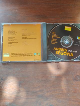 CD Classica Andrés Segovia Aura Music