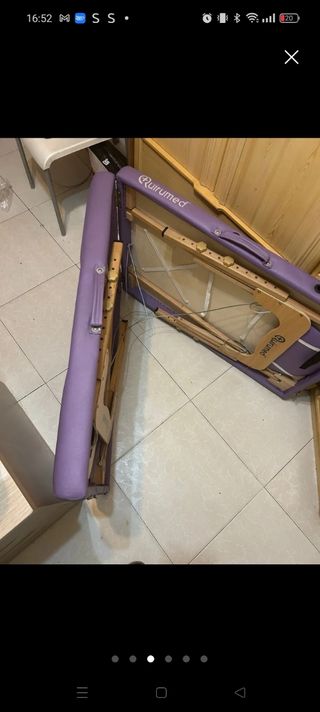 Camilla plegable se vende por falta de espacio,