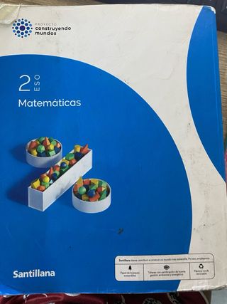 MATEMATICAS 2 ESO CONSTRUYENDO MUNDOS