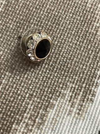 Conjunto antiguo pendientes y colgante. Bisutería 