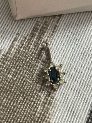 Conjunto antiguo pendientes y colgante. Bisutería 