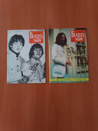 2 revistas Beatles Now