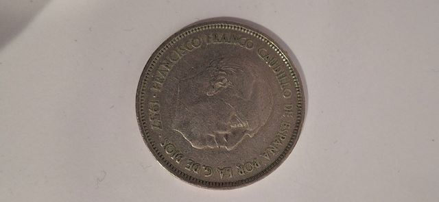 25 monete PTAS DAL 1957