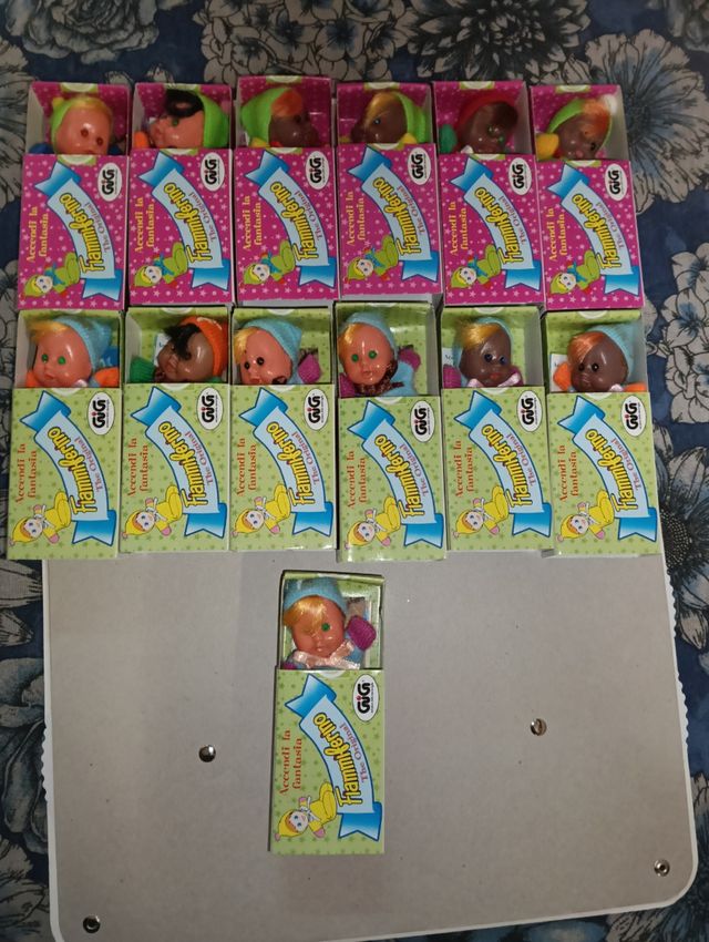 Fiammiferino GIG - Bambole Vintage