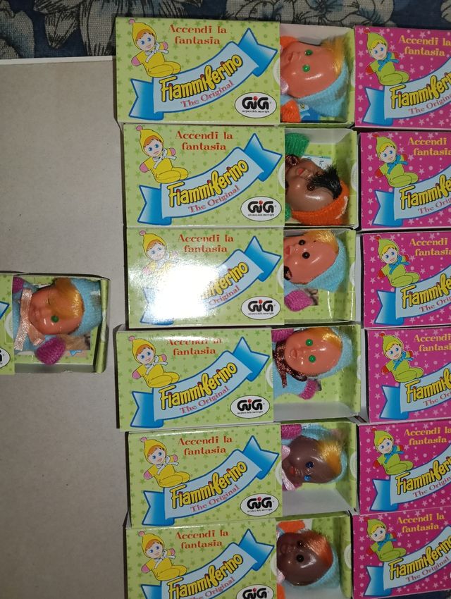 Fiammiferino GIG - Bambole Vintage