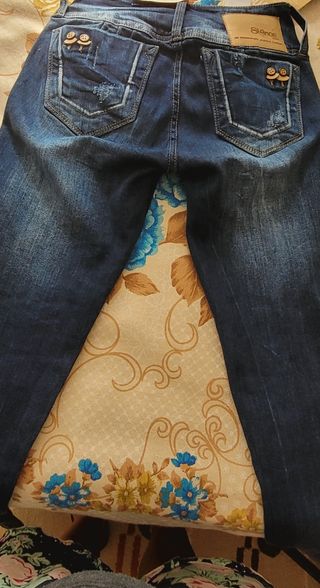 Pantalón vaquero azul