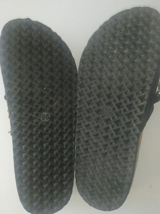 Sandalias mujer con pedrería talla 36
