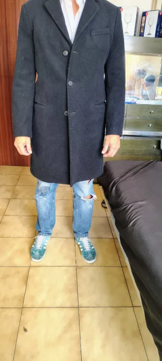 Cappotto Sisley Nero