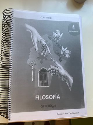 Filosofía 1º Bachillerato. Libro del estudiante...