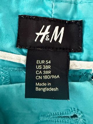 Bermudas H&M Hombre Azul