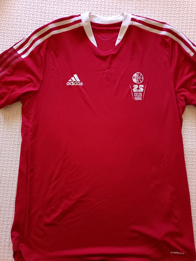 Camiseta Adidas Roja Talla L