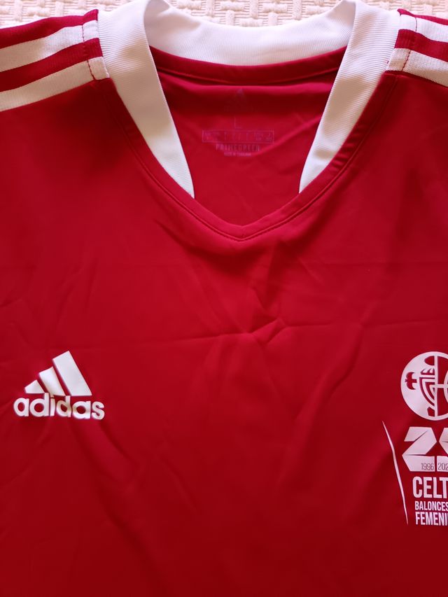 Camiseta Adidas Roja Talla L