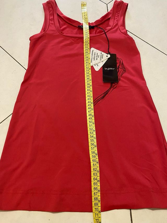 Canotta Byblos Donna XS Rossa Nuova