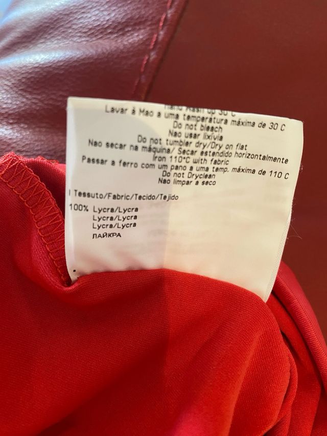 Canotta Byblos Donna XS Rossa Nuova