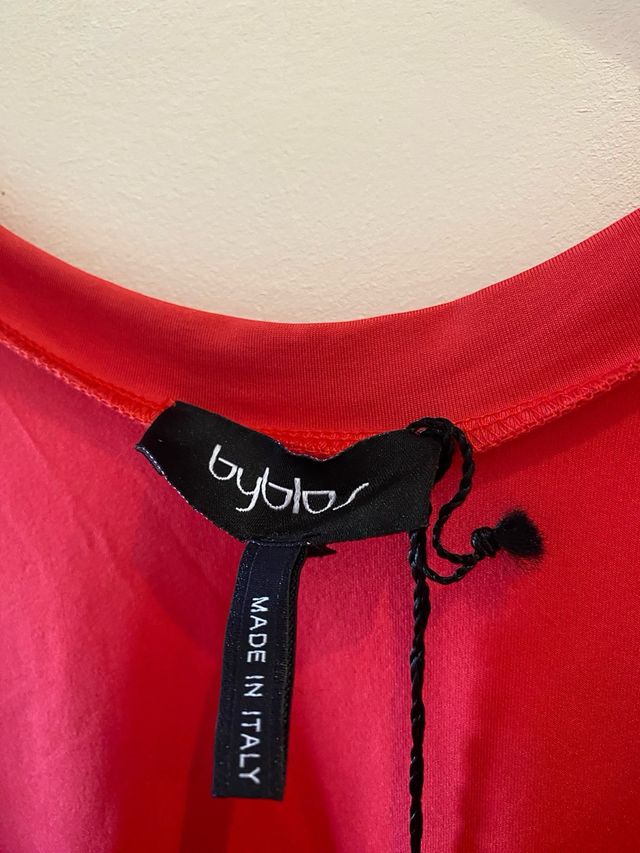 Canotta Byblos Donna XS Rossa Nuova