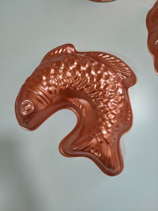 Moldes de cobre para repostería