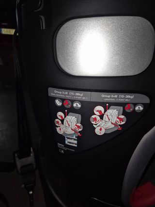 Silla coche Be Cool Isofix Grupo 2/3