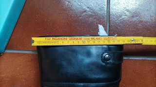 Stivali alti neri con cerniera