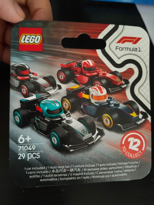 Lego F1 Alpine + base di pyssla