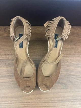 Alpargatas Massimo Dutti Marrones