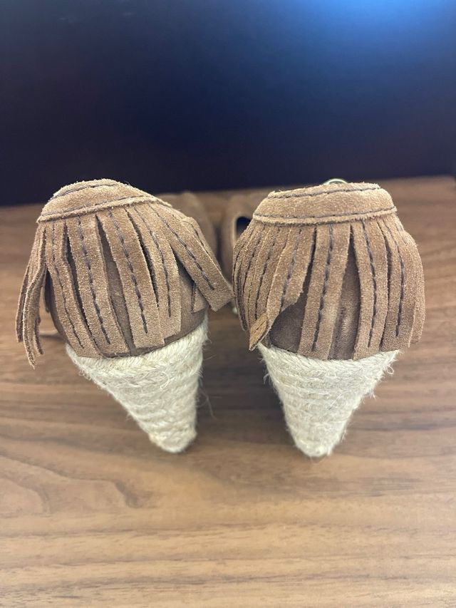 Alpargatas Massimo Dutti Marrones