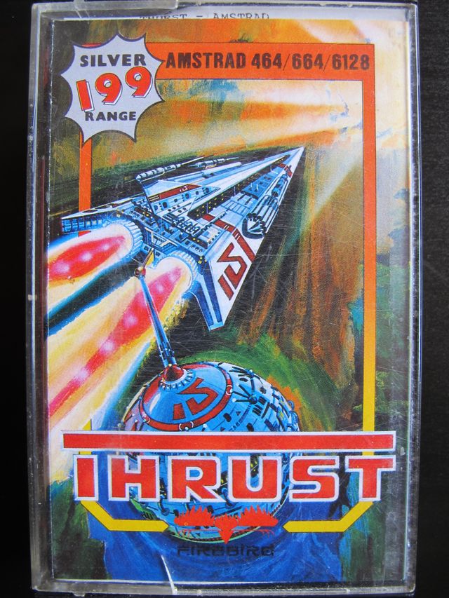 Thrust AMSTRAD cinta Firebird completo