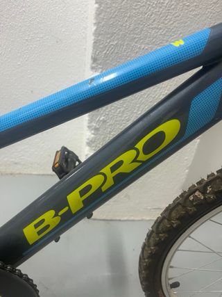 Bicicleta B-Pro Mountain Azul y Gris