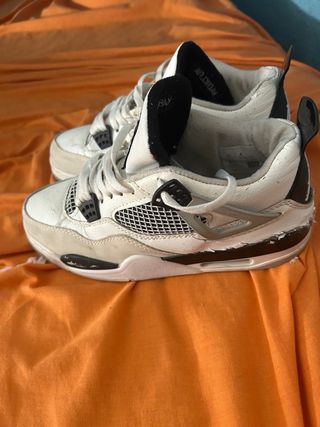 Nike Air Jordan 4 Beige/Blanco