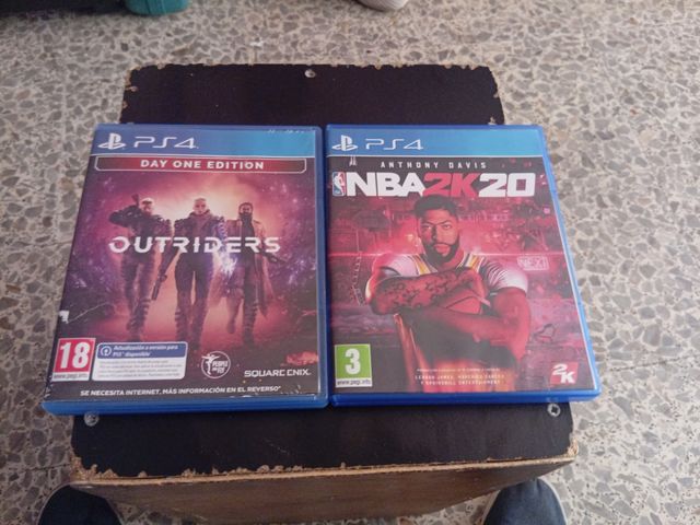 Juegos PS4 Outriders y NBA 2K20 los 2 juegos 20€