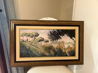 Cuadro al óleo paisaje