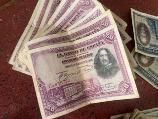 Billetes Segunda República Española