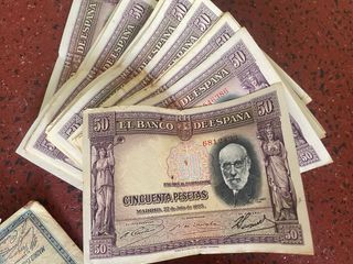 Billetes Segunda República Española