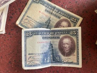 Billetes Segunda República Española