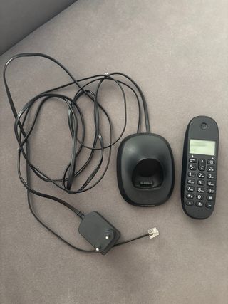 Teléfono Inalámbrico Motorola Negro