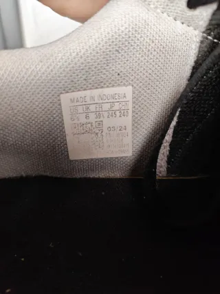 Adidas Sneackers Campus Negro Talla (24.5 cm)