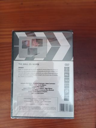 DVD Película El Muro sin abrir  Cds del Muro doble