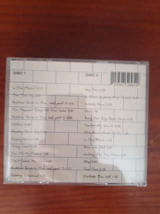 DVD Película El Muro sin abrir  Cds del Muro doble
