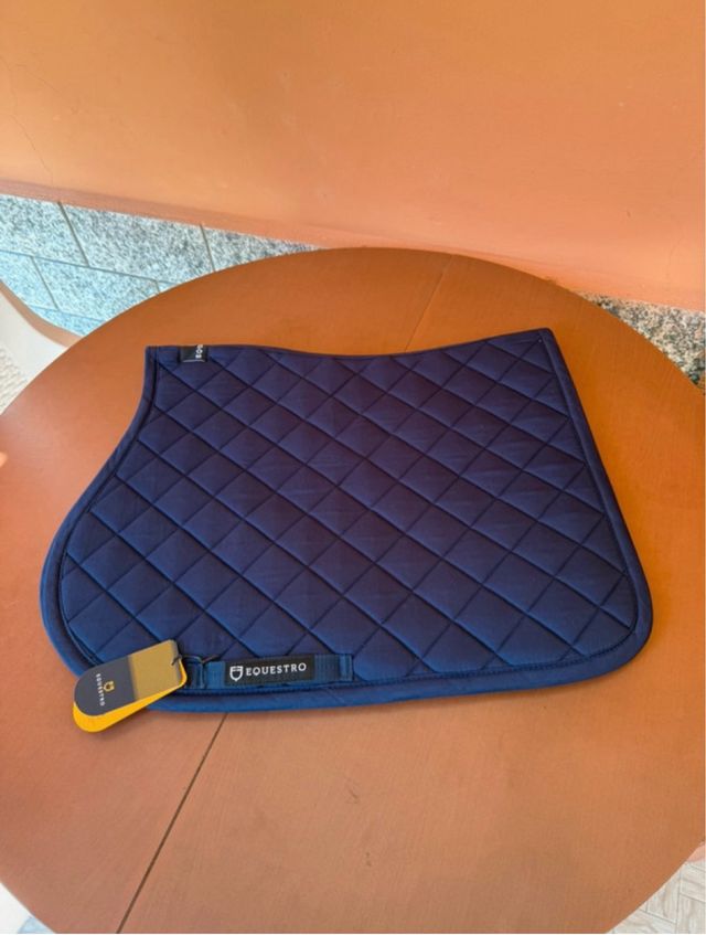 Sottosella da equitazione blu