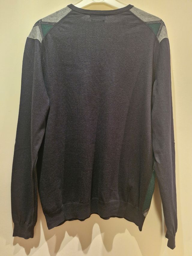 Jersey Massimo Dutti chico argyle