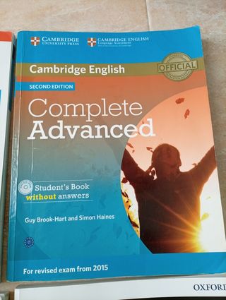 Libros de inglés c1