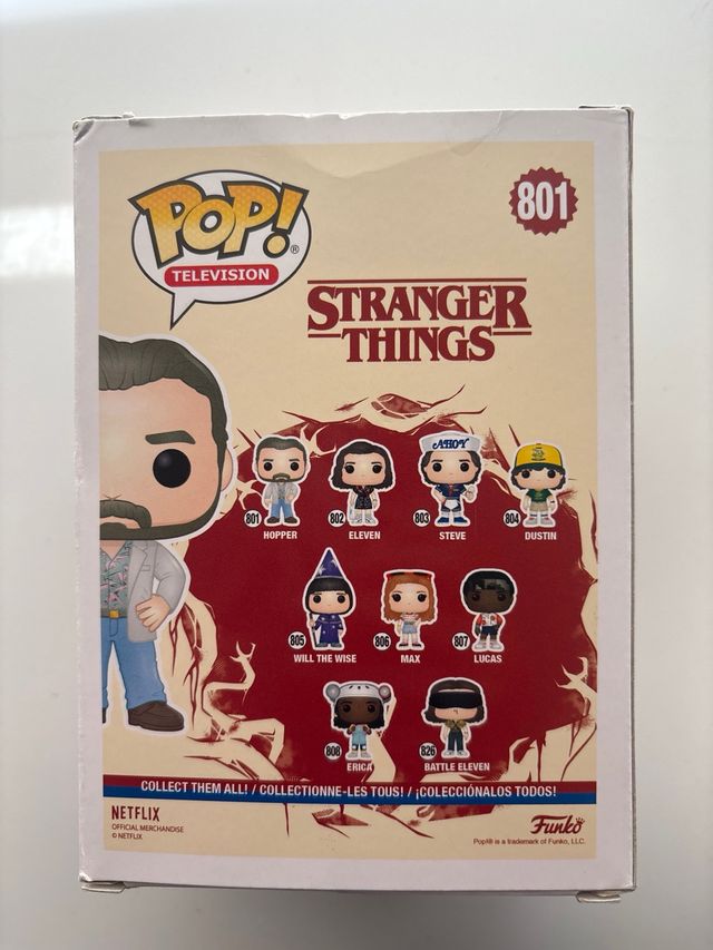 Funko Pop! Stranger Things Hopper 801