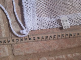 Bolsa de Lavado Malla Blanca