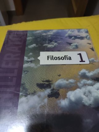 Filosofía 1 bachillerato editorial Edebé