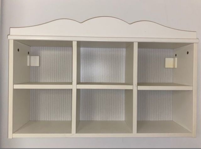 Estantería colgante de madera de Ikea, Hensvik