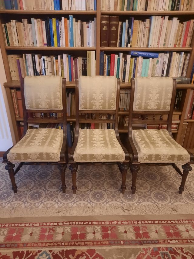 Butacas estilo inglés (3 unidades)