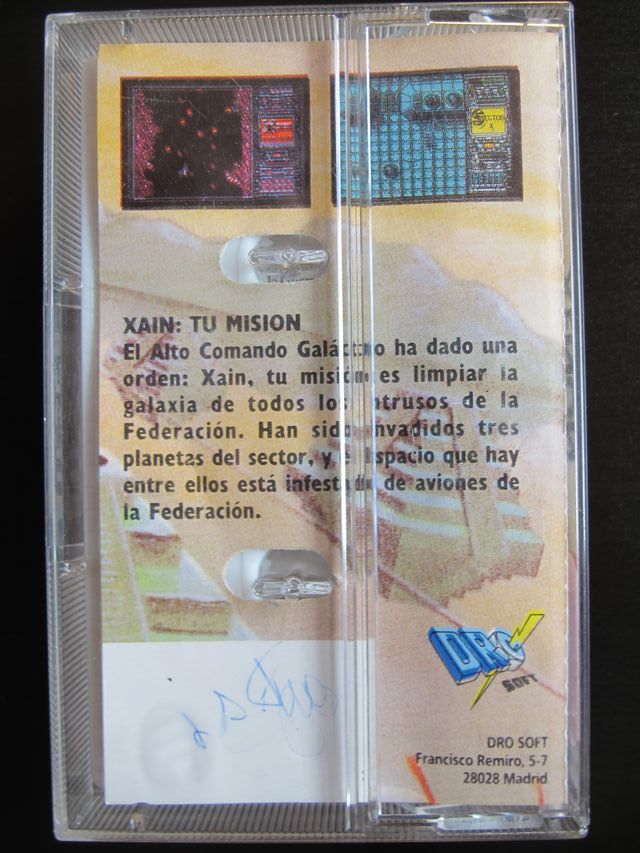 Xenon AMSTRAD cinta Dro Soft