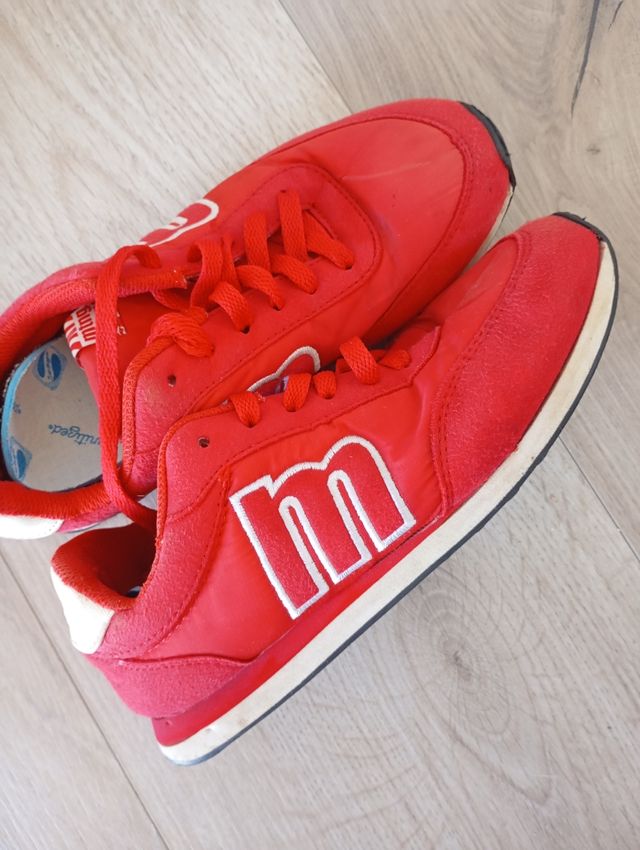 Mustang Zapatillas Deportivas Rojas Mujer Zapatillas Mustang Rojas